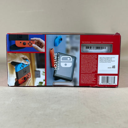 New Nintendo Switch v2 Video Game Console HAC-001(-01) Red/Blue