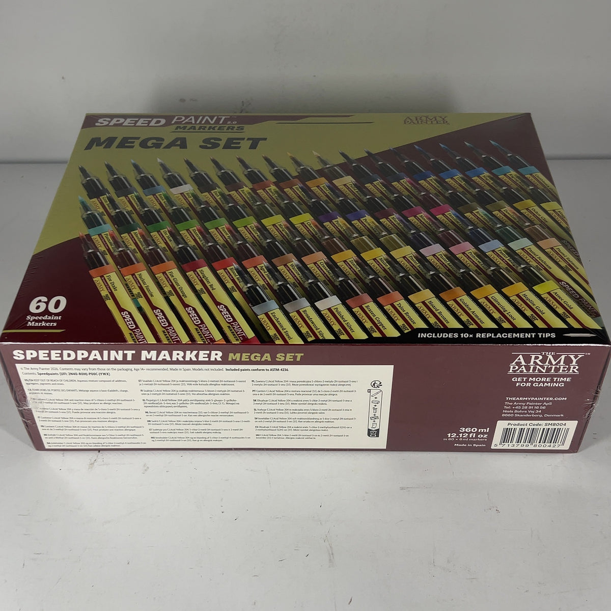 New The Army Painter SPEEDPAINT 2.0 Markers Mega Set SM8004