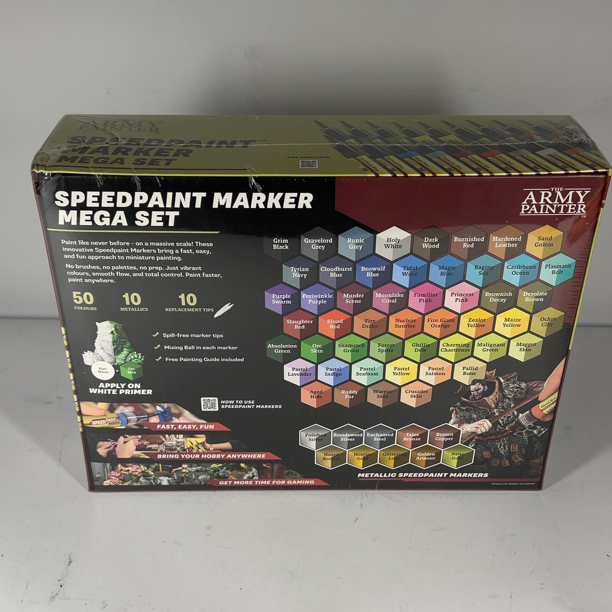 New The Army Painter SPEEDPAINT 2.0 Markers Mega Set SM8004