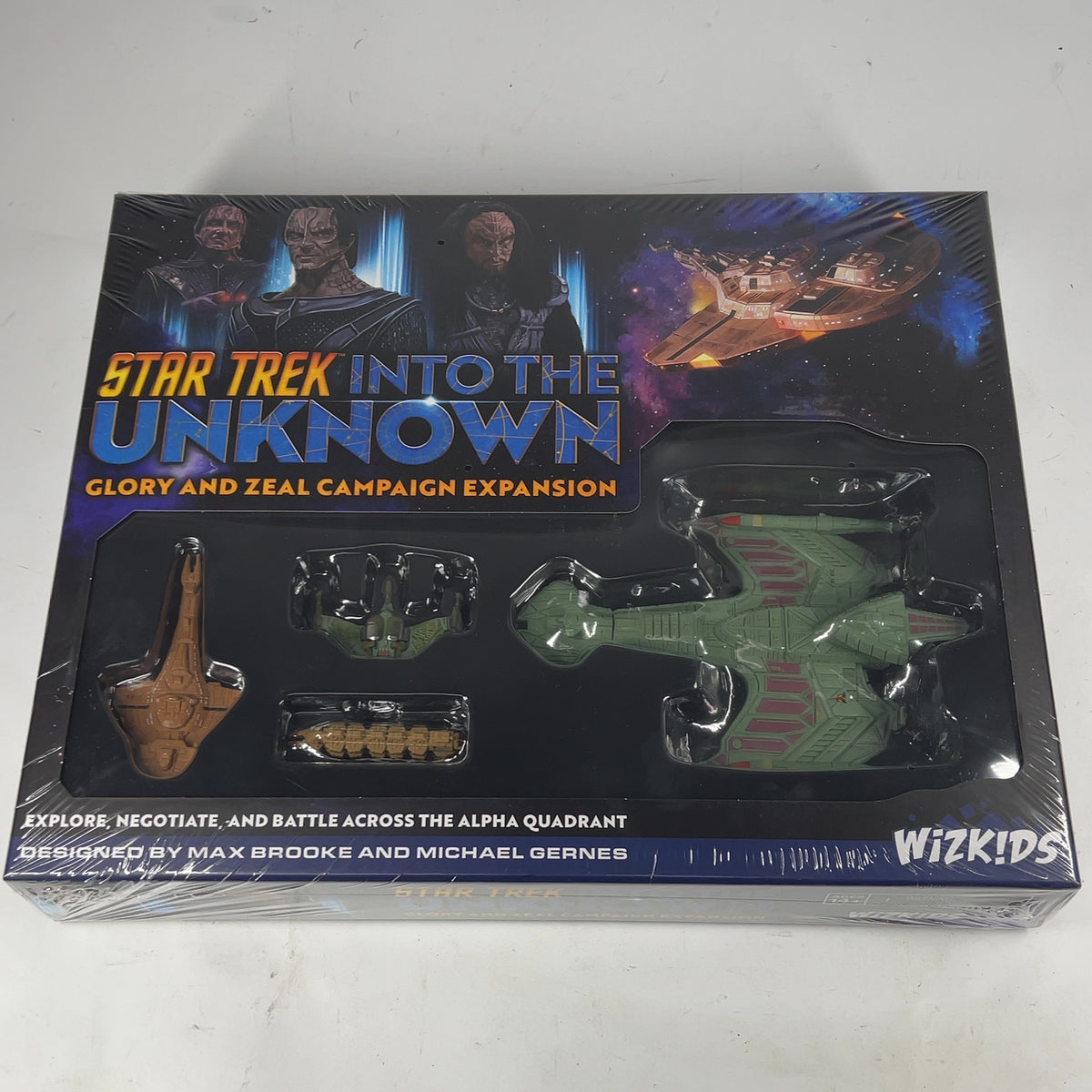 New WizKids Star Trek Into the Unknown Glory and Zeal Campaign Expansion