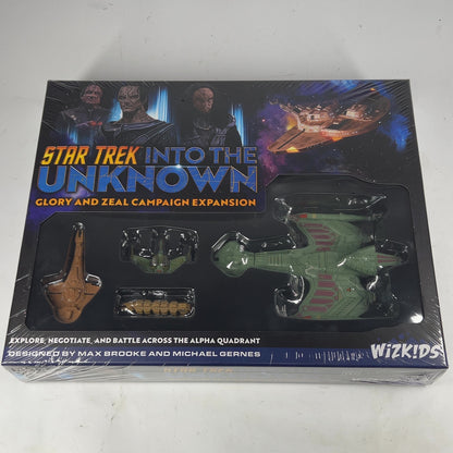 New WizKids Star Trek Into the Unknown Glory and Zeal Campaign Expansion