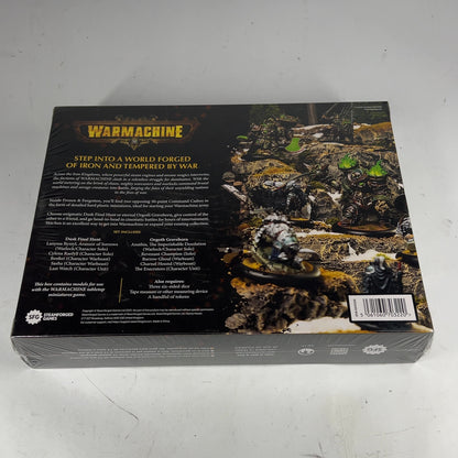 New SFG Warmachine Frozen & Forgotten Two Player Starter Set (Orgoth vs. Dusk)
