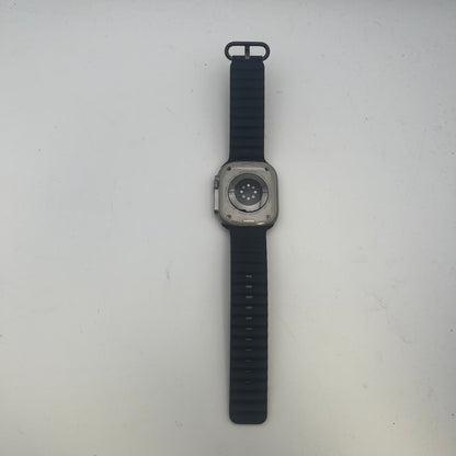 GPS Only Apple Watch Ultra 2 49MM Natural Titanium Black Solo Loop MREP3LL/A