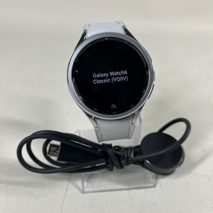 WiFi Only Samsung Galaxy Watch6 Classic Stainless Steel Smartwatch SM-R960