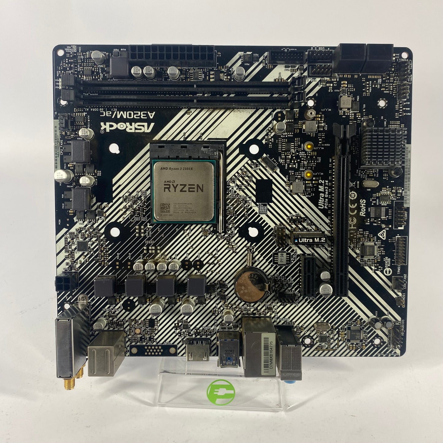 AsRock 80-mxbcj0-a1a01 AM4 microATX AMD DDR4 Motherboard
