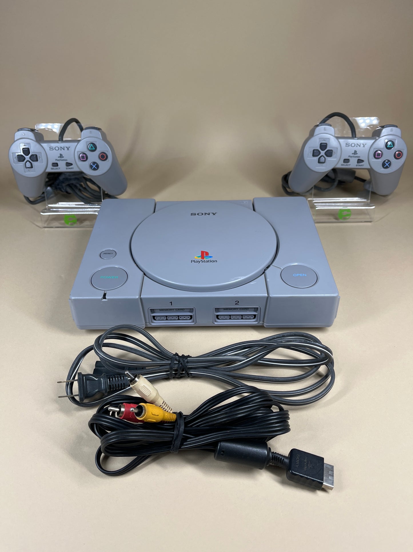 Sony PlayStation 1 PS1 Gray Console Gaming System SCPH-5501