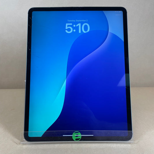 Broken Unlocked Apple iPad Pro 12.9" 3rd Gen 64GB 18.4 A2014 Cracked