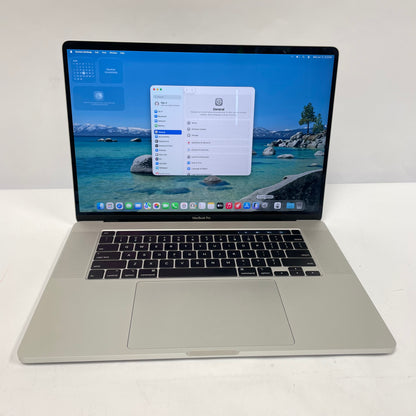 2019 Apple MacBook Pro 16" i7 2.6GHz 16GB RAM 512GB SSD Silver A2141