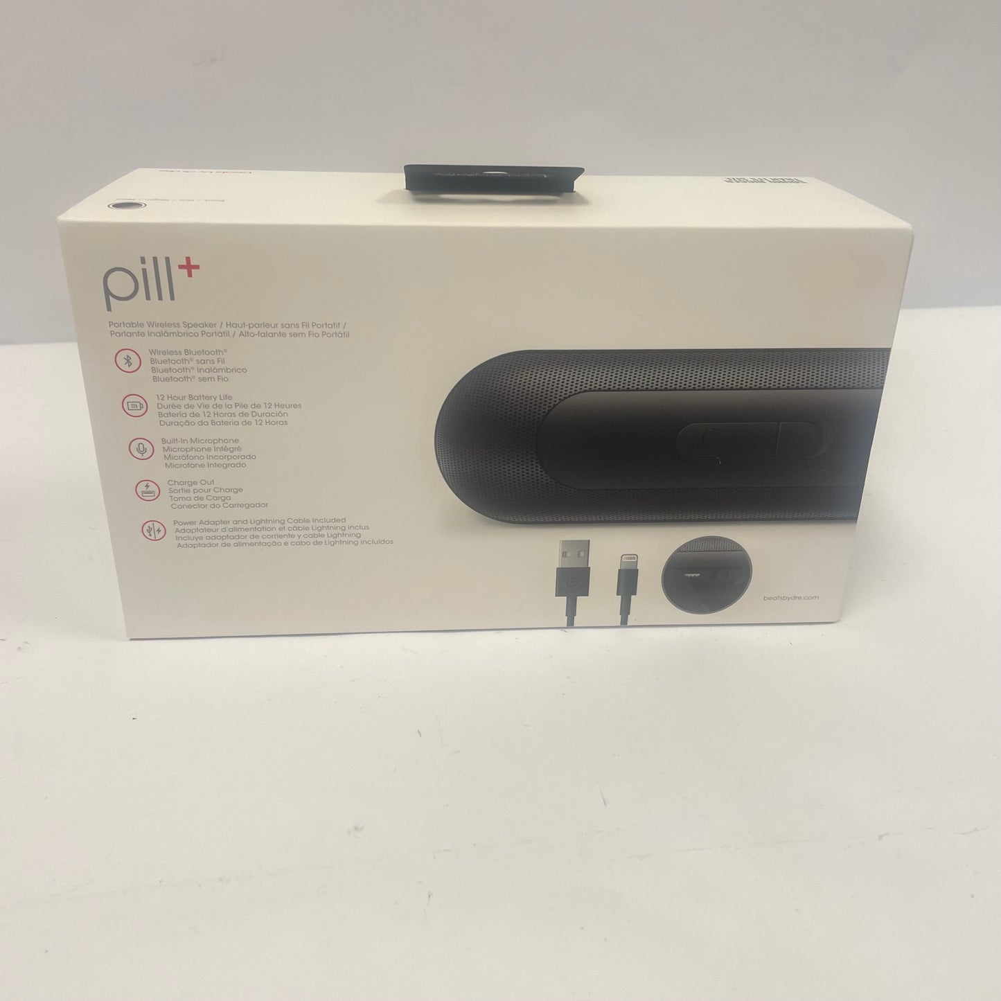 New Beats Pill+ Bluetooth Speaker Black A1680