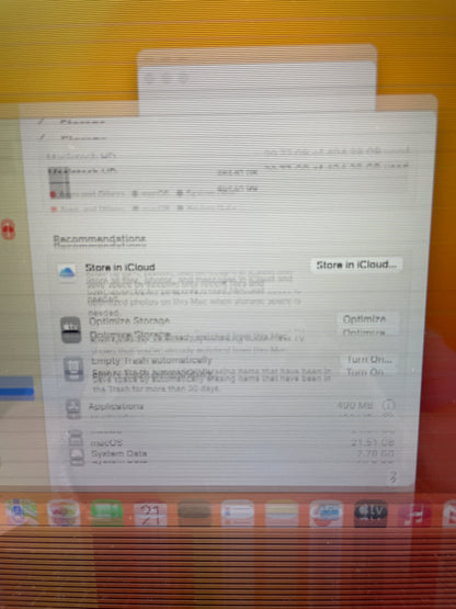 Broken 2020 Apple MacBook Air 13.3" M1 3.3GHz 8GB RAM 512GB SSD A2337
