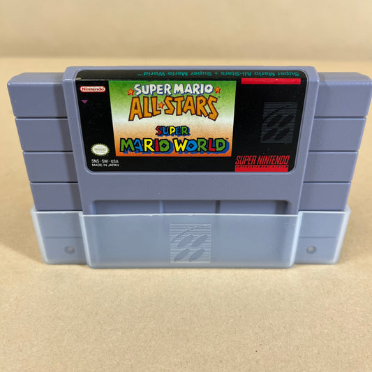 Super Mario All-stars and Super Mario World (Super Nintendo SNES, 1994)