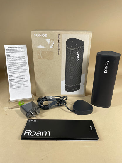 Sonos Roam SL Smart Wireless Speakers Black 3022FR