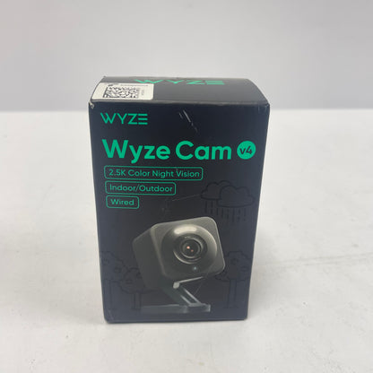 New Wyze V4 Indoor/Outdoor Security Camera Unclaimed