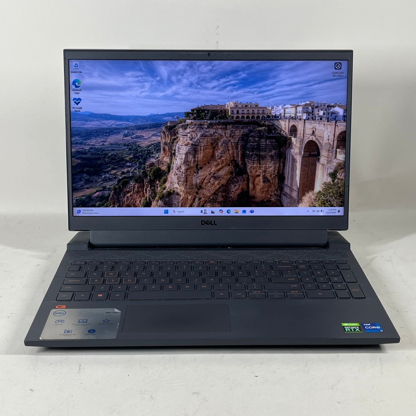 Dell G15 5511 15.6" i7-11800H 2.3GHz 16GB RAM 512GB SSD GeForce RTX 3050