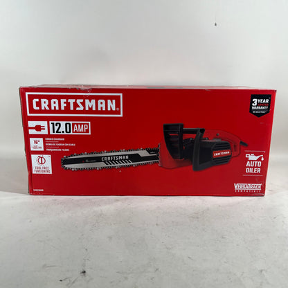 New Craftsman CMECS600 12V Corded Chainsaw