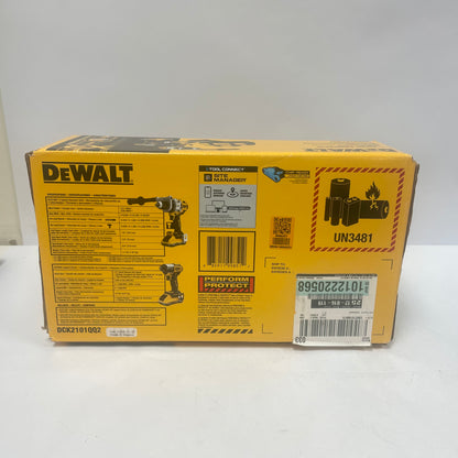 New DeWalt DCK2101QQ2 20V MAX Hammer Drill/ Impact Driver Combo Kit