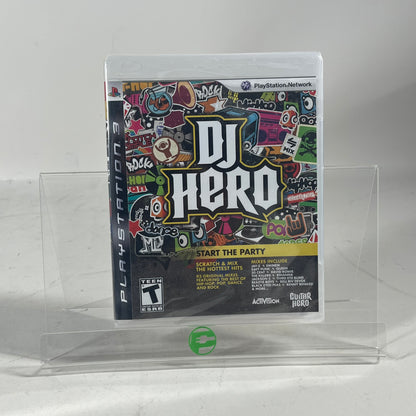 DJ Hero Bundle SLUH-00106 (Sony PS3, 2009)