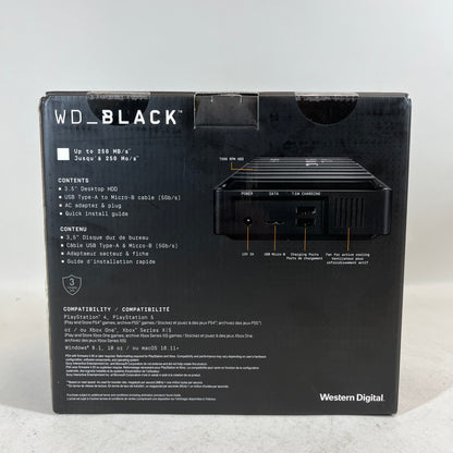 New Western Digital wdba3p0080hbk-nesn Desktop External HDD WDBA3P0080HBK-NESN