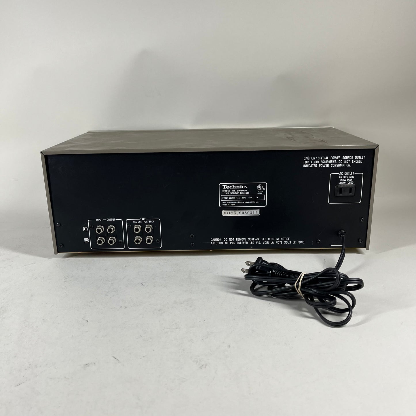 Technics SH-8020 Stereo Frequency Equalizer