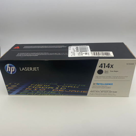 New HP 414X W2020X Black Toner Cartridge