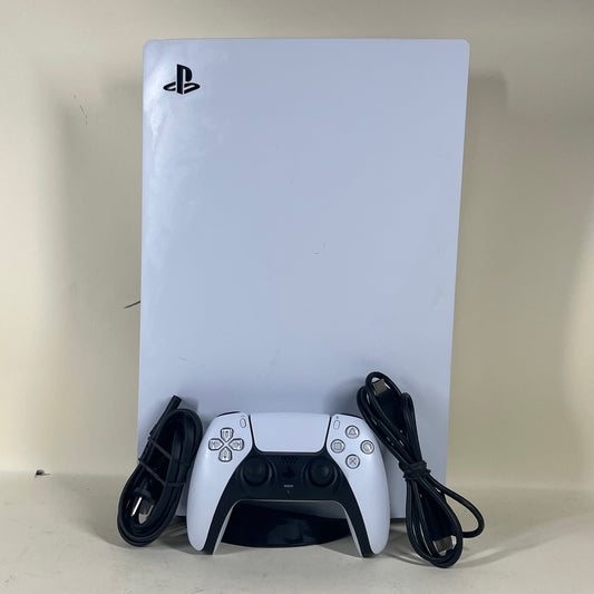 Sony PlayStation 5 Digital Edition PS5 825GB White Console Gaming System