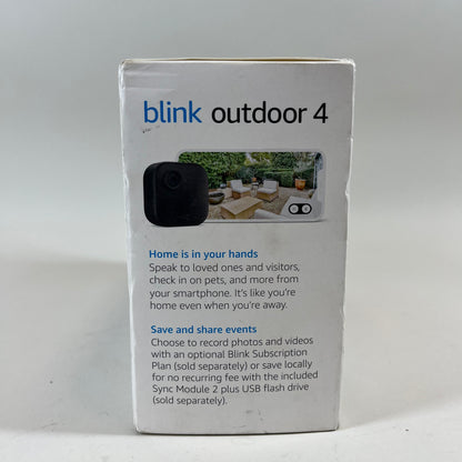New Blink Outdoor 4 5-Camera Wireless Battery Powered System Unclaimed