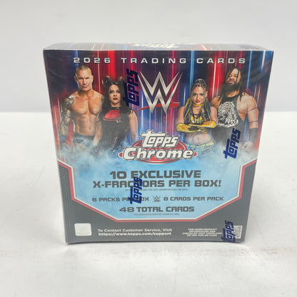 New TOPPS WWE 2026 TRADING CARDS Trading Cards PKG016752