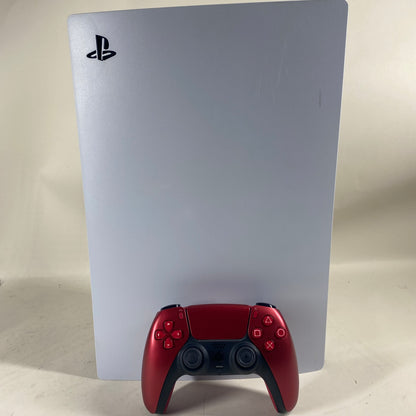Sony PlayStation 5 Disc PS5 825GB White Console Gaming System CFI-1215A