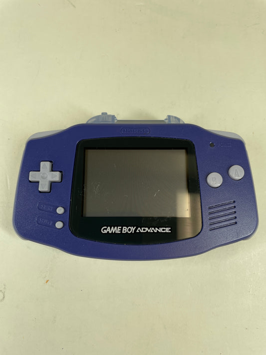 Nintendo Game Boy Advance Handheld Game Console Only AGB-001 Purple