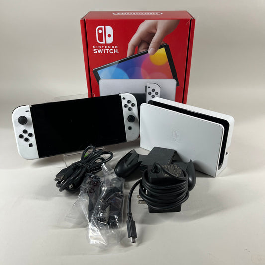 Nintendo Switch OLED Video Game Console HEG-001 White