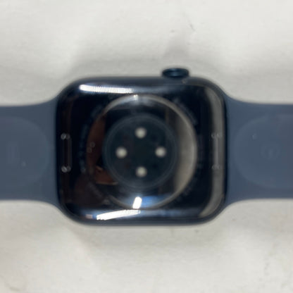 Unlocked Apple Watch Series 9 45MM Black Aluminum Black Sport Band MRMD3LL/A