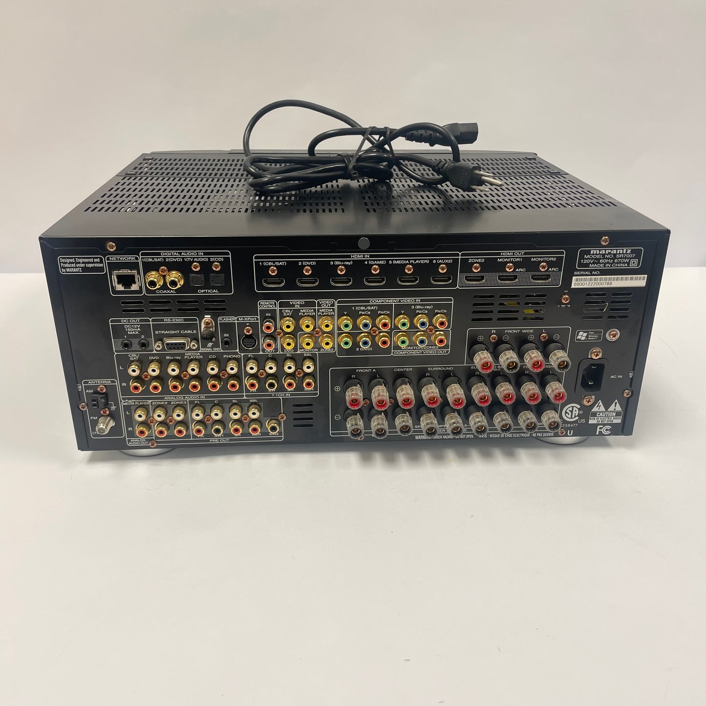 Marantz SR7007 Receiver  A/V Receiver SR7007