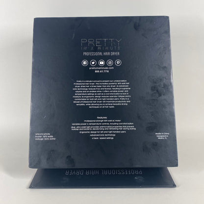 New Pretty in a Minute Professional Hair Dryer