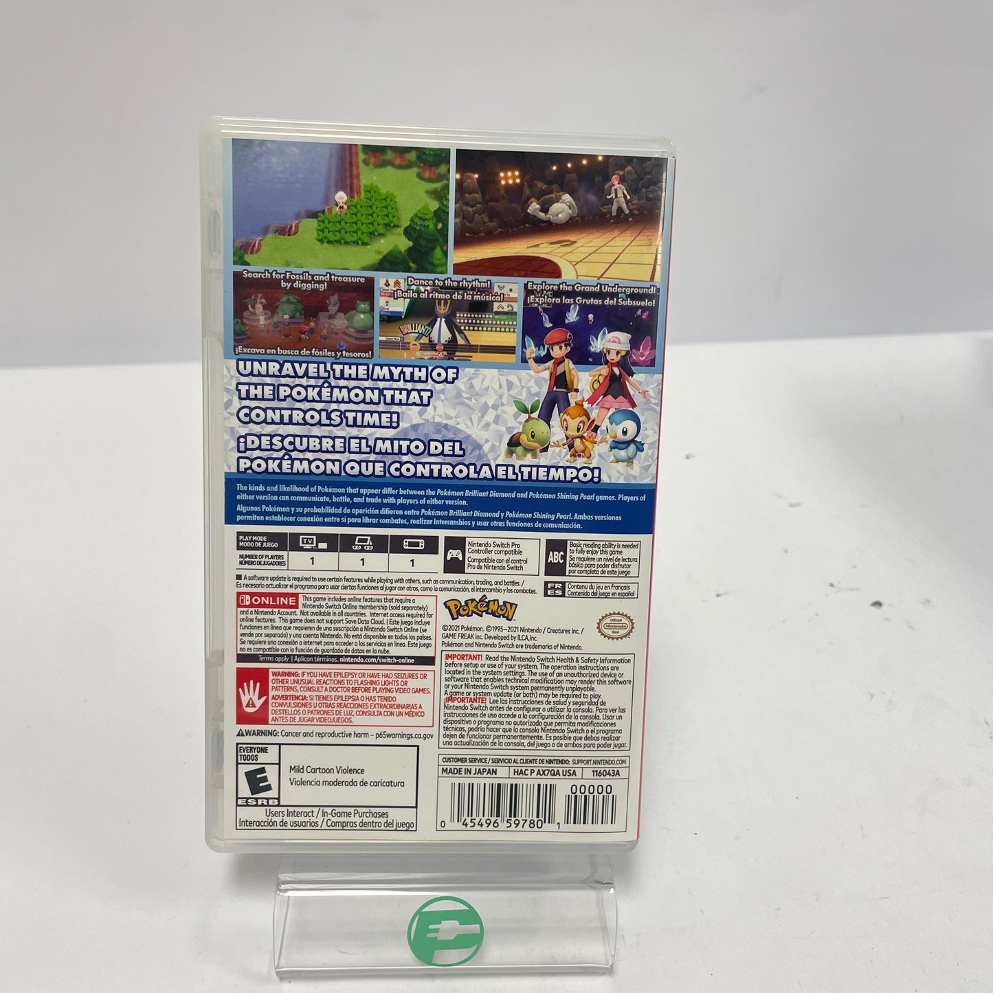 Pokemon Brilliant Diamond (Nintendo Switch, 2021)