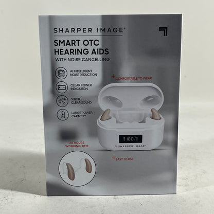 New Sharper Image Smart OTC Hearing Aids Wireless JH-D26AT