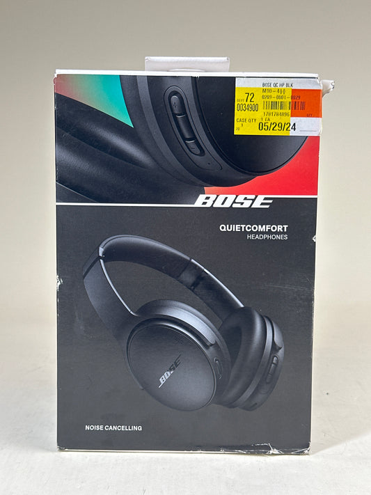 New Bose QuietComfort Over-Ear Wired Noise Cancelling Headphones Black
