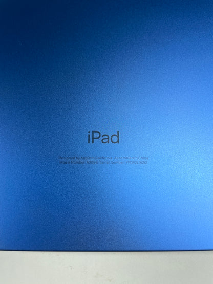 WiFi Only Apple iPad 10th Gen 64GB 17.4.1 Blue MPQ13LL/A