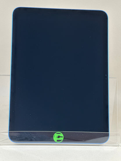 WiFi Only Apple iPad 10th Gen 64GB Blue MPQ13LL/A A2696