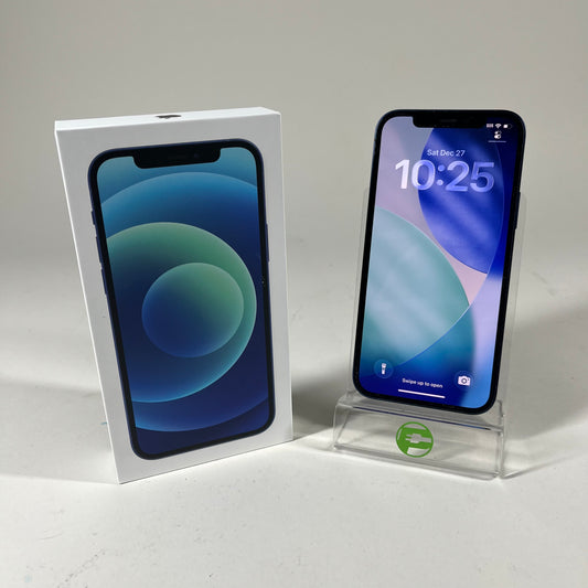 Broken Unlocked Apple iPhone 12 128GB 26.1 MGHF3LL/A Cracked Back