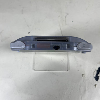 Nintendo Game Boy Advance Handheld Game Console Only AGB-001 Clear Glacier