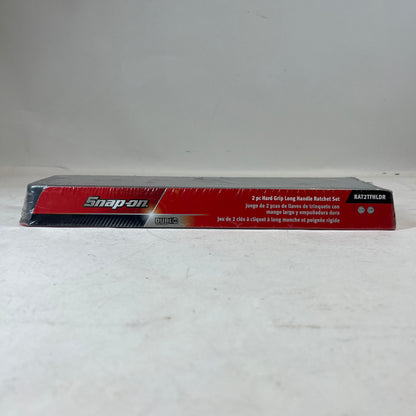 New Snap-On RAT2TFHLDR 1/4" 3/8" Red Chrome Ratchet Set