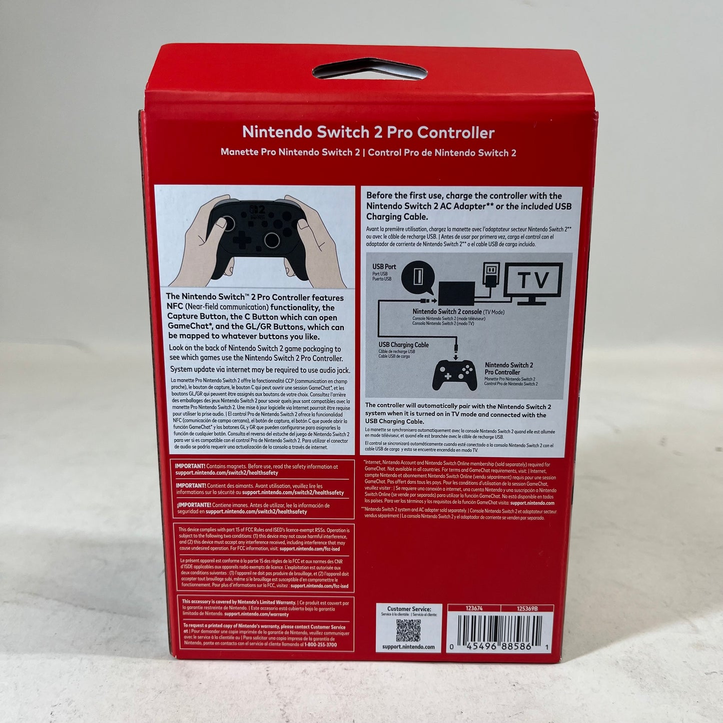 New Nintendo Switch 2 Pro Controller Controller