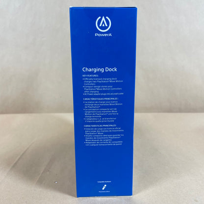 New PowerA Charging Dock For Playstation Move Motion Controllers Black PS4