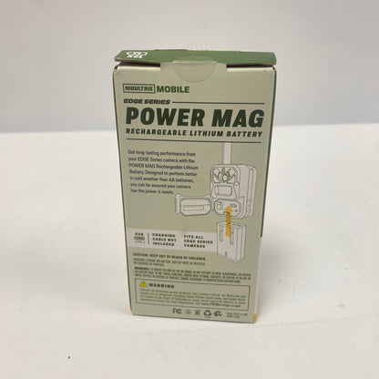 New Moultrie Mobile Edge Series Power Rechargeable Lithium Camera Battery