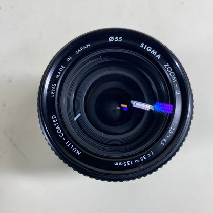 Sigma 35-135mm f/3.5-4.5 For Minolta A
