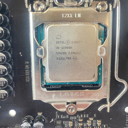 Gigabyte Z590 Vision D LGA 1200 i9 11th Gen ATX Intel 32GB RAM Motherboard Combo