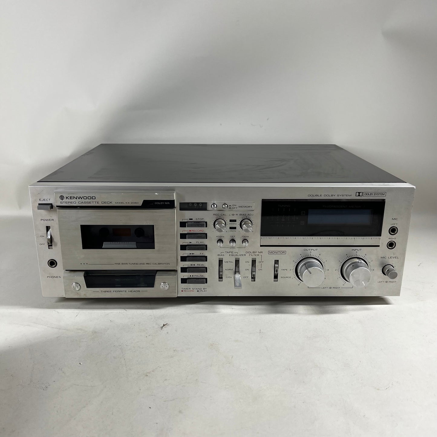 Kenwood Cassette Tape Deck KX-2060