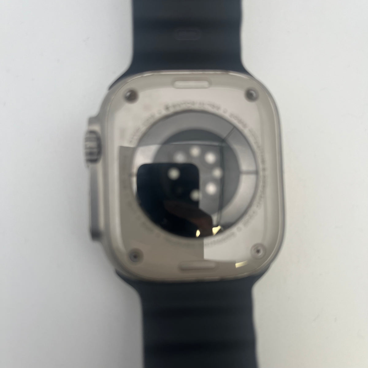 GPS Only Apple Watch Ultra 2 49MM Natural Titanium Black Solo Loop MREP3LL/A