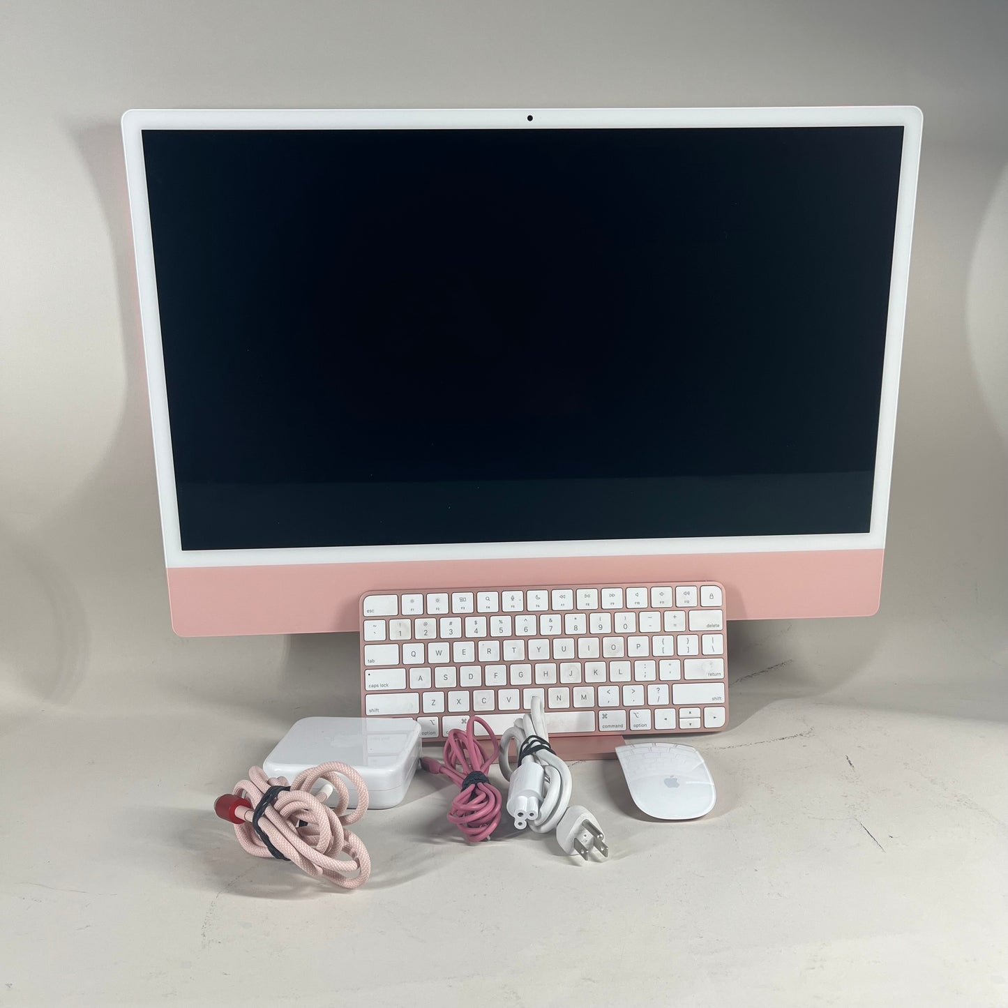 2021 Apple iMac 24" M1 3.2GHz 8GB RAM 256GB SSD Pink A2438