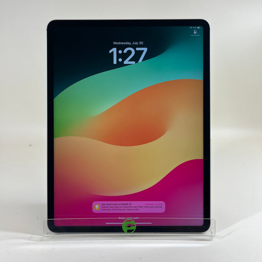 Unlocked Apple iPad Pro 12.9" 6th Gen 128GB 18.5 Space Gray MP5X3LL/A